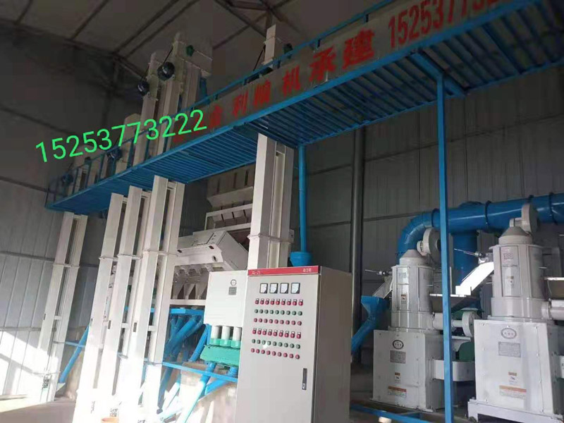 內(nèi)蒙鄂爾多斯達拉特旗恩格貝鎮(zhèn)40噸大米成套加工設備安裝調(diào)試完畢